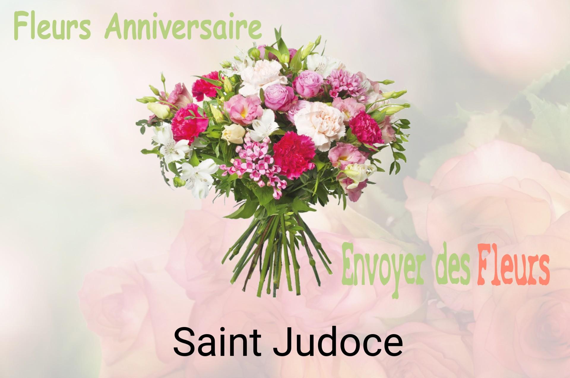 Bouquet de fleurs d’anniversaire livré à Saint-Judoce